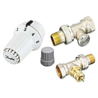 Danfoss Set termostatskih ventilov (Pretočni ventil, Termostatska glava RAS-C)