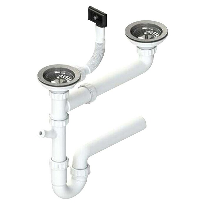 Alveus Umivalniški sifon  (Plastika, Premer: 114 mm) | 4040 - Sifons/Abläufe/Ablaufgarnituren | DCDA - Wasserinstallation | DCD - Sanitärinstallation | DC - Sanitärinstallation | D - Sanitär | BAUHAUS