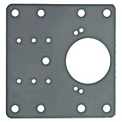 Micel Placa perforada (An x Al: 90 x 90 mm, Espesor: 1 mm, Específico para: Bisagras de cazoleta) | BAUHAUS