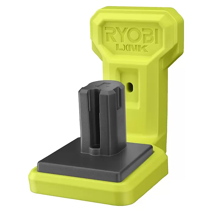 Ryobi Link Werkzeughalter RSLW817 - Traglast: 4 kg - Gelb-schwarze Ryobi Link Systemhalterung, ein modulares Werkzeugaufbewahrungselement.