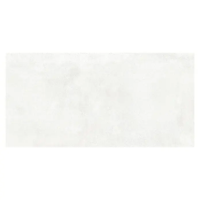 Halcón Pavimento porcelánico Madox - 60 x 120 cm, Blanco, Mate, Rectificado, Espesor: 10 mm - Superficie clara y texturizada, ideal como fondo neutro. Perfecto para presentaciones de productos y diseños minimalistas, sutiles variaciones de color.