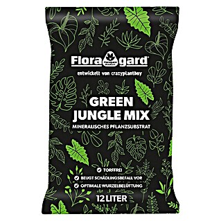 Floragard Pflanzensubstrat Green Jungle Mix (12 l)