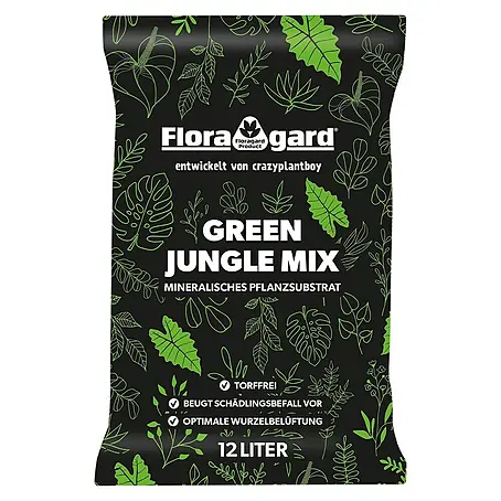 Floragard  Pflanzensubstrat Green Jungle Mix