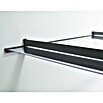 Palram – Canopia Pultvordach Nancy (411 x 94 x 14 cm, Anthrazitgrau) | BAUHAUS