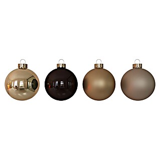 Weihnachtskugeln (Elegant Lounge, Glas, Durchmesser: 6 cm, 20 Stk.)