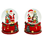 Schneekugel Santa (Rot, Polyresin, 6,5 cm) | BAUHAUS