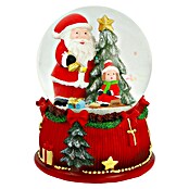 Schneekugel Santa (Rot, Polyresin, 6,5 cm) | BAUHAUS