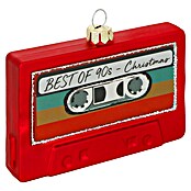 Christbaumschmuck Kassette (Rot, Glas, 10 x 2 x 7 cm) | BAUHAUS