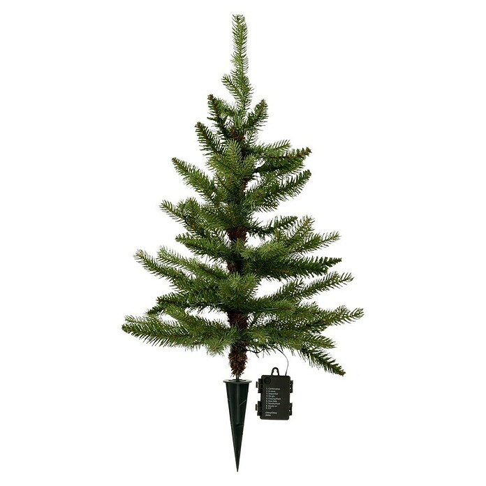 Künstlicher Weihnachtsbaum Allison (Höhe: 60 cm, Grün, LED-Beleuchtung) | BAUHAUS