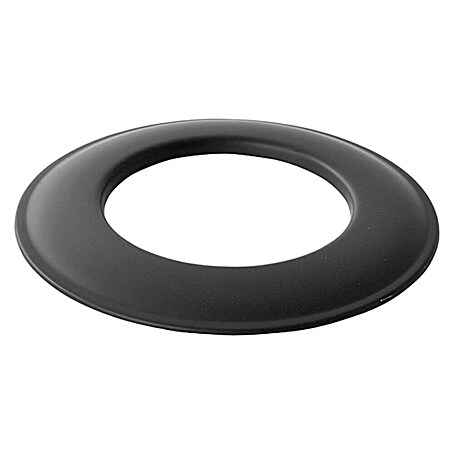 Bertrams Ofenrohrrosette (Durchmesser: 100 mm, Schwarz, Senotherm lackiert, Geeignet für: Pelletöfen)