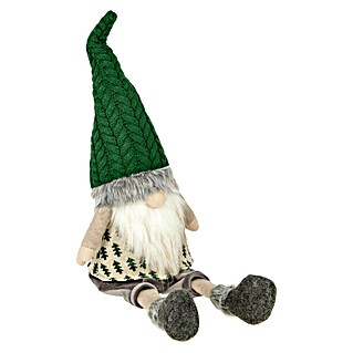 Dekofigur Weihnachtswichtel (L x B x H: 18 x 12 x 58 cm, Holz)