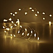 LED-Lichterdraht (Außen, 395 cm, Lichtfarbe: Warmweiß, 80 Stk., Batteriebetrieben) | BAUHAUS