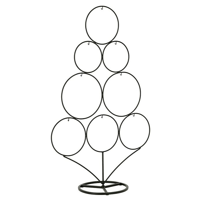 Metall-Weihnachtsbaum (Schwarz, 58 cm) | BAUHAUS