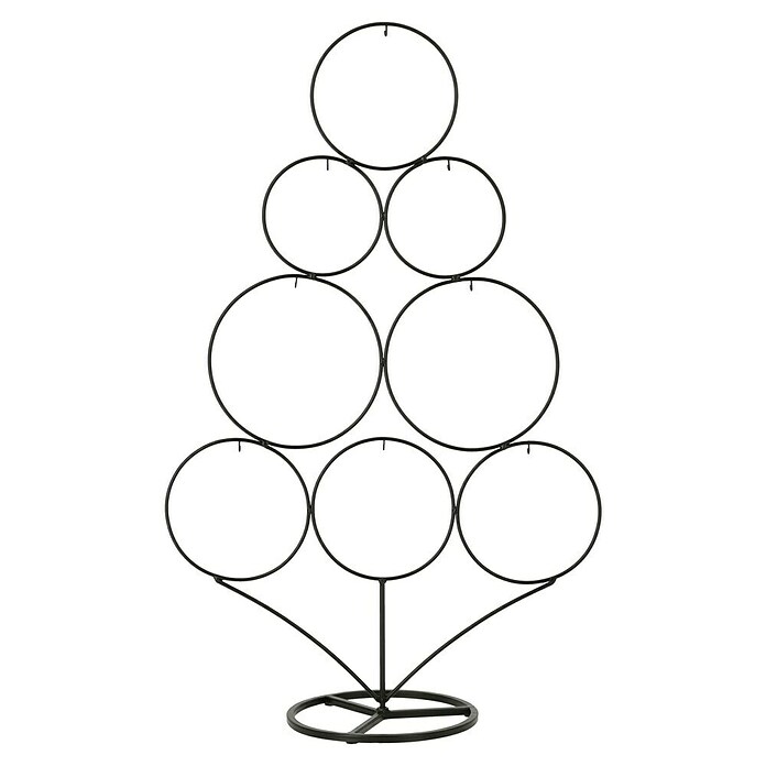 Metall-Weihnachtsbaum (Schwarz, 58 cm) | BAUHAUS