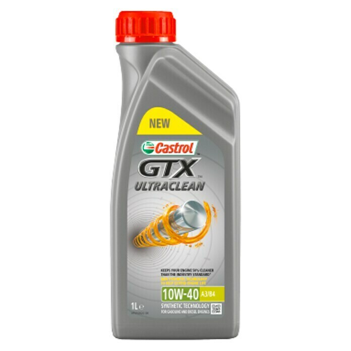 Castrol GTX Mehrbereichsöl Ultraclean 10W-40 (1 l)