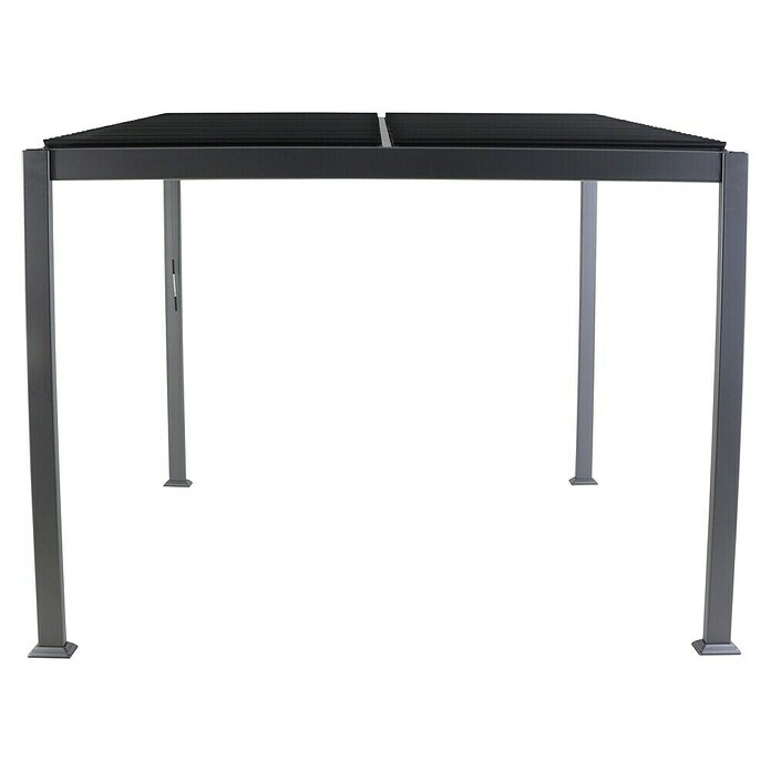 Sunfun Anstellpavillon (L x B x H: 300 x 600 x 255 cm, Anthrazit)