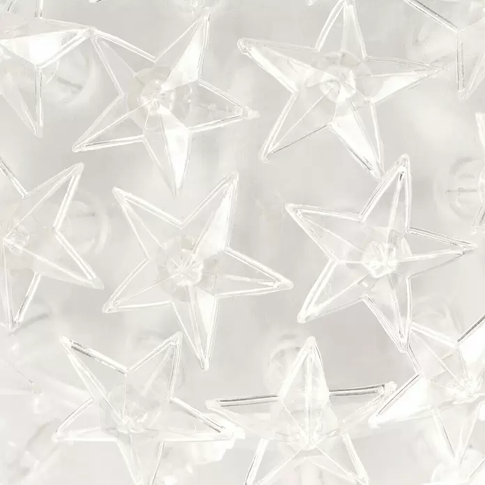 Tween Light LED-Weihnachtsdekoleuchte Sterne - Weiß, Netzbetrieben, LED, 13 cm - Klare, sternförmige Deko-Elemente aus Kunststoff.