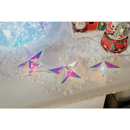 Tween Light  Guirnalda luminosa LED de estrellas iridiscentes