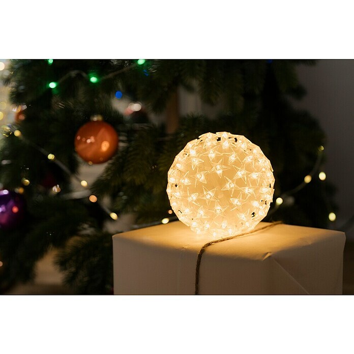 LED-Weihnachtsdekoleuchte Sterne (Weiß, Netzbetrieben, LED, 13 cm) | BAUHAUS