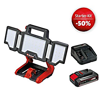 Einhell Power X-Change 18V Maschinenpaket (Akku-LED BaustrahlerTP-CL 18/3000 Li - Solo + Starter-Kit (-50%))