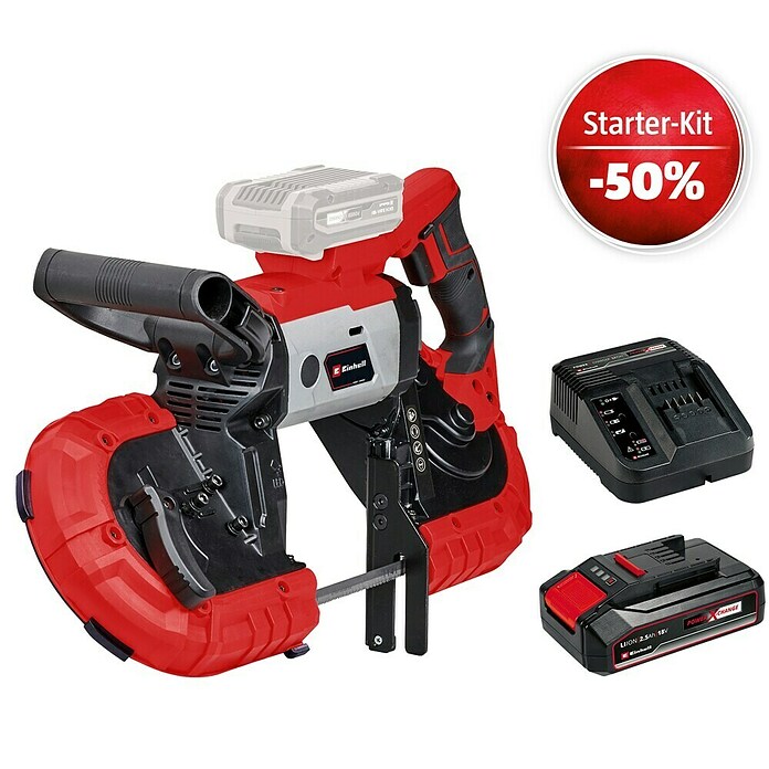 Einhell Power X-Change 18V Akku-Bandsäge (18 V, Ohne Akku, Leerlaufdrehzahl: 240 U/min) | BAUHAUS