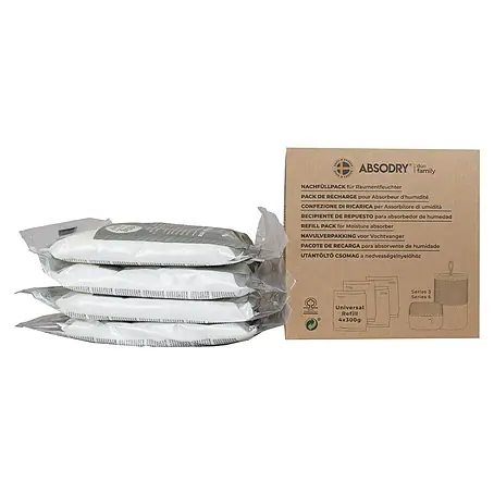 Absodry Duo Family Luftentfeuchter-Nachfüllpack