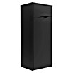 Camargue Curve Midischrank (B x T x H: 40,2 x 32,7 x 98,4 cm, Schwarz, DIN Anschlag: Rechts) | BAUHAUS