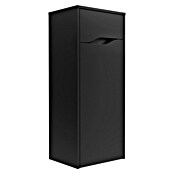 Camargue Curve Midischrank (B x T x H: 40,2 x 32,7 x 98,4 cm, Schwarz, Matt, Anschlag: Rechts) | BAUHAUS