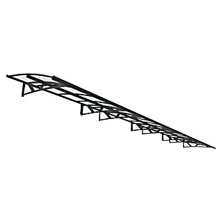 Palram – Canopia Pultvordach Amsterdam (892 x 139 x 33 cm, Anthrazitgrau)