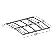 Palram – Canopia Marquesina para puerta Herald (223 x 140 x 33 cm) | BAUHAUS