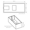 Ottofond Wannenträger Filo (Passend für: Badewanne Filo 170 x 75 cm)