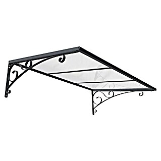Palram – Canopia Pultvordach Venus (135,5 x 88 x 35,5 cm, Anthrazitgrau)