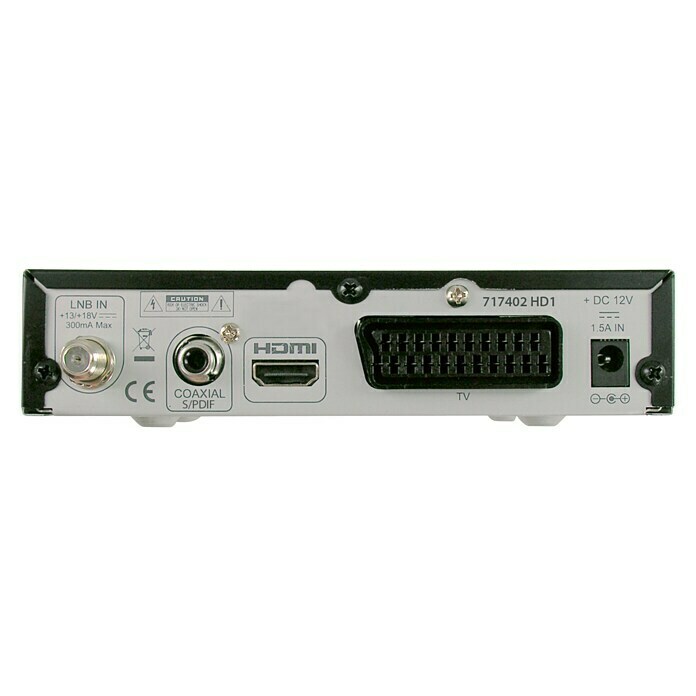 Televés Receptor de satélite HDTV (HDMI, L x An x Al: 11,2 x 15,5 x 3,4 cm)
