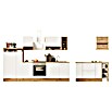 Respekta Cocina de isla Hilde (Ancho: 310 cm, Blanco, Con electrodomésticos) | BAUHAUS