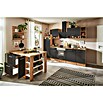 Respekta Cocina de isla Hilde (Ancho: 280 cm, Gris, Con electrodomésticos) | BAUHAUS