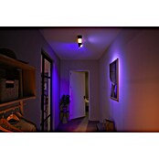 Philips Hue LED-Deckenstrahler White & Color Ambiance Centris (22,4 W, L x B x H: 8,5 x 40,8 x 12,7 cm, Schwarz, RGBW, 3 Stk.) | BAUHAUS