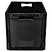 BAUHAUS Eurobox (L x B x H: 60 x 40 x 40 cm, 76 l, Geschlossen, Schwarz) | BAUHAUS