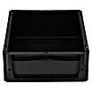 BAUHAUS Eurobox (L x B x H: 40 x 30 x 12 cm, 10 l, Geschlossen, Schwarz) | BAUHAUS