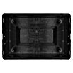 BAUHAUS Eurobox (44 l, L x B x H: 60 x 40 x 22 cm, Geschlossen, Schwarz) | BAUHAUS