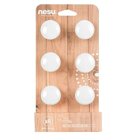 Nesu  Pomo para muebles 453R0 6 uds.