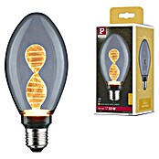 Paulmann Inner Glow Bombilla LED Inner Helix (E27, No regulable, Amarillo, 90 lm, 3,5 W, Vela, Color: Smoky) | BAUHAUS