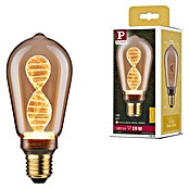 Paulmann Inner Glow Bombilla LED Inner Helix (E27, No regulable, Amarillo, 180 lm, 3,5 W, Vela, Color: Oro) | BAUHAUS