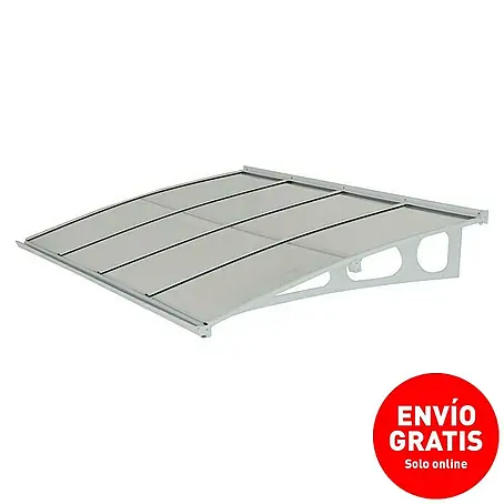 Palram – Canopia  Marquesina para puerta Bordeaux