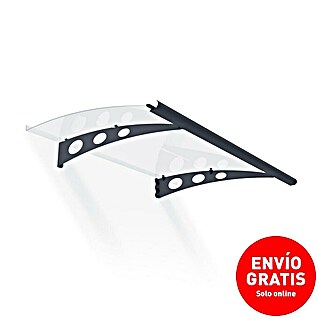 Palram – Canopia Marquesina para puerta Garamond (An x Pr x Al: 135 x 90,5 x 18,5 cm)