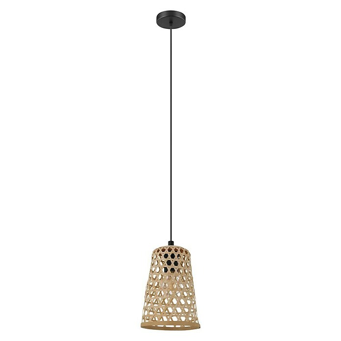 Eglo Claverdon Pendelleuchte (40 W, Hellbraun, Höhe: 110 cm)