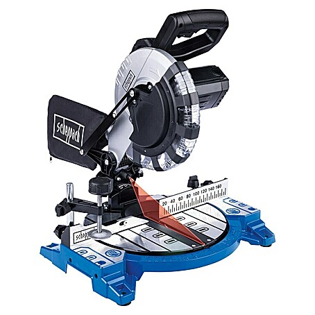 Scheppach Kapp- & Gehrungssäge HML 210 L (1 500 W, Durchmesser Sägeblatt: 210 mm, Leerlaufdrehzahl: 4 900 U/min)