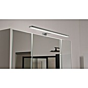 Riva Vulcano LED-Spiegelschrank (80 x 61,8 cm, Mit Beleuchtung, Spanplatte, Weiß)