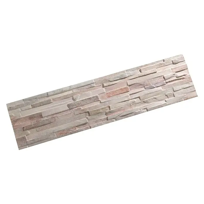 Panel de pared Ultra Light Colorado - 120 x 30 cm - Aquí hay un panel de pared de piedra. Este panel decorativo imita el aspecto de una pared de piedra natural, añadiendo un encanto rústico a cualquier habitación.