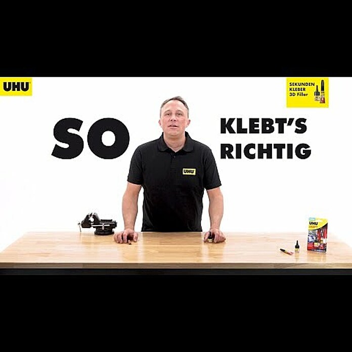 UHU Sekundenkleber 3D Filler (12 g, Flüssig, Tube) | BAUHAUS