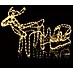Tween Light LED-Lichtschlauch Rentier mit Schlitten 